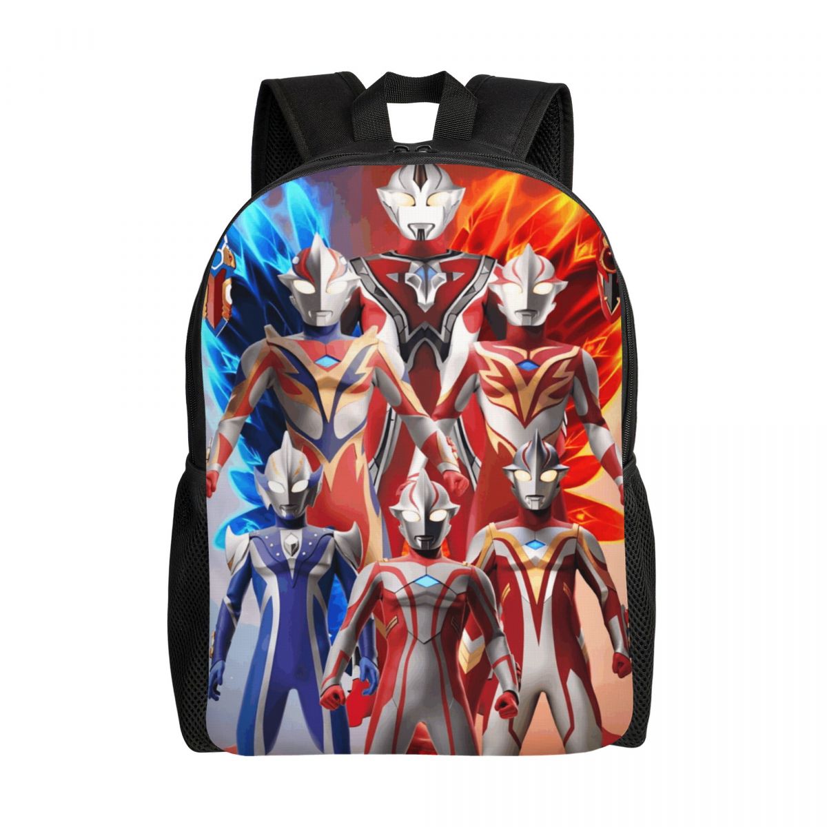 Laptop Accessories Bag For Men - 3D-Druck-Cartoon-U-Ultramanes-Rucksack für Mädchen, Jungen, College, Schule,