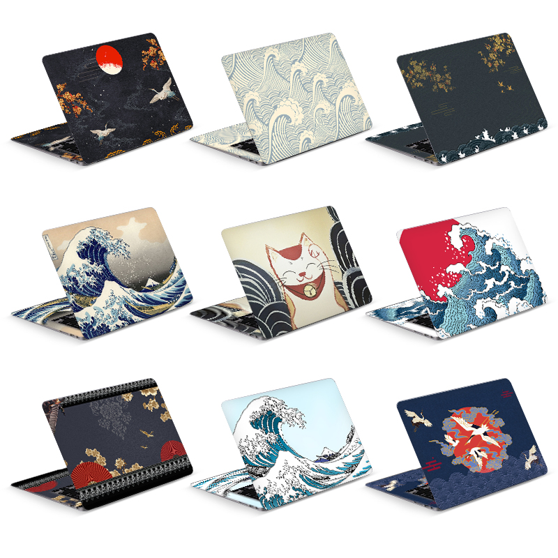 Laptop Accessories Msi - Universal Sea Wave Laptop Cover Aufkleber