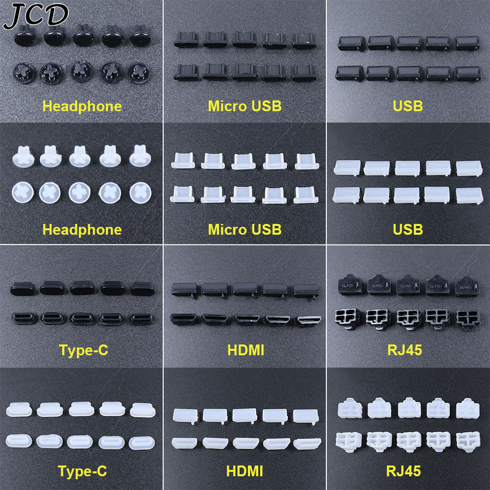 JCD 10 Stück Silikon-Typ-C-Mic – Laptop Accessories Protector Bewertung und Preis